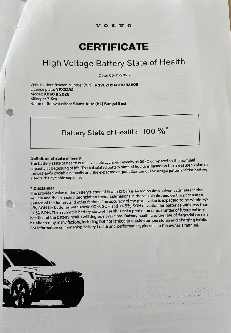 Volvo  XC60 Ultra, T8 AWD Plug-in hybrid, Electric/Petrol, Dark